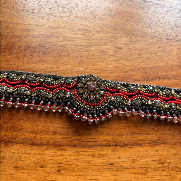 Anthropologie Victorian Embellished Belt NWT